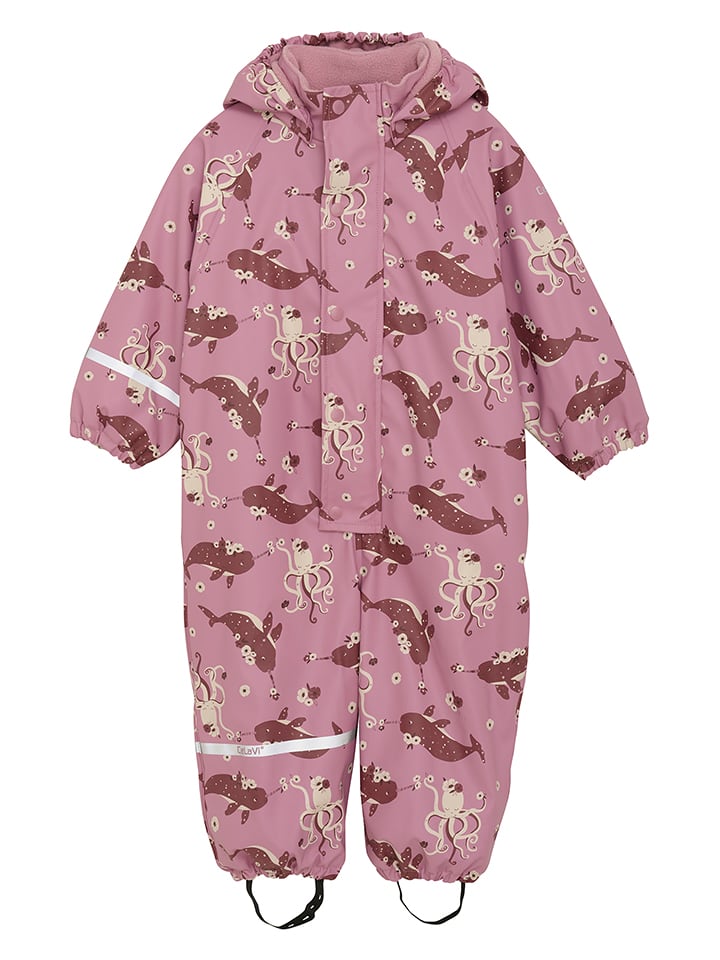 CeLaVi Kombinezon przeciwdeszczowy w kolorze jasnoróżowym rozmiar: 68