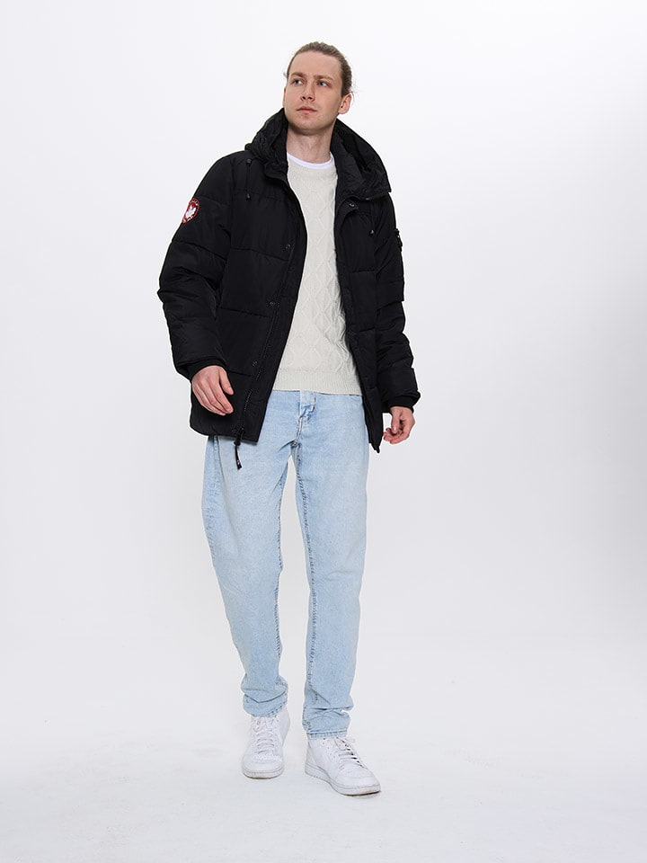 CANADA weather gear Kurtka zimowa w kolorze czarnym rozmiar: M