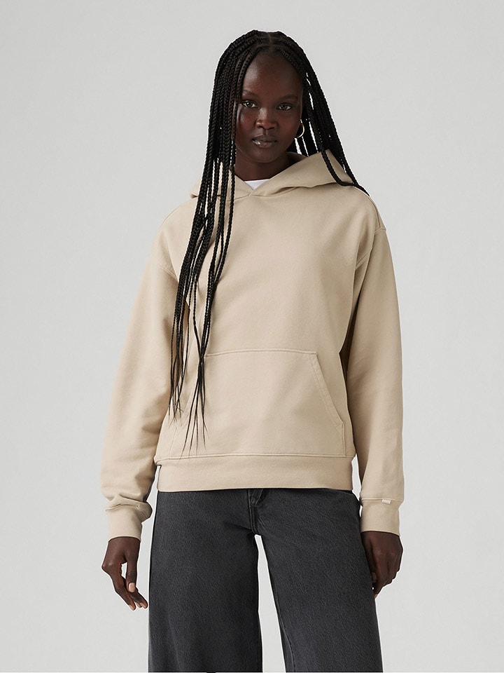 Levi's Bluza w kolorze beżowym rozmiar: L