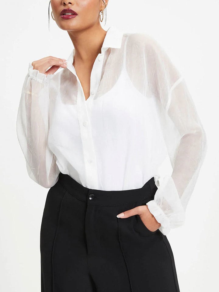 Milan Kiss Bluzka w kolorze kremowym rozmiar: M