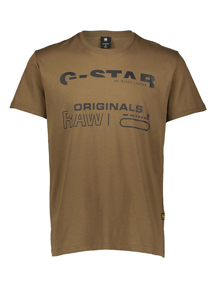 G-Star Koszulka w kolorze khaki rozmiar: XL