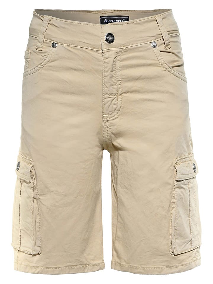 Blue Effect Bojówki w kolorze beżowym rozmiar: 140