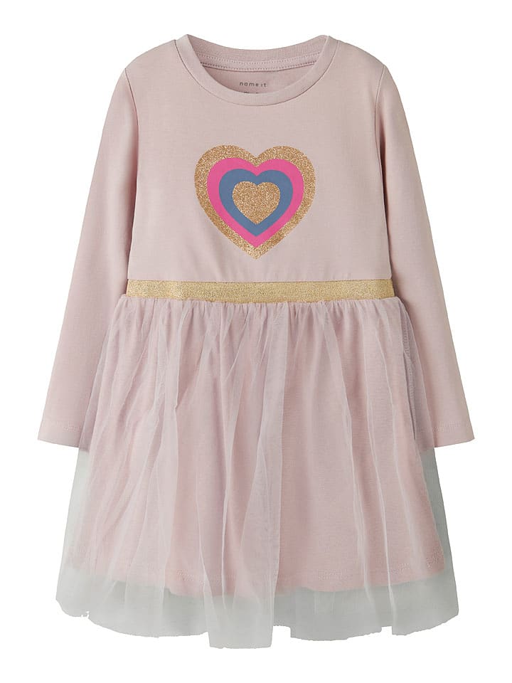 name it Sukienka w kolorze jasnoróżowym rozmiar: 92