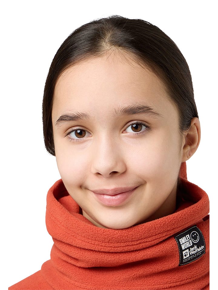 Jack Wolfskin Szal-koło "Smileyworld" w kolorze czerwonym rozmiar: onesize