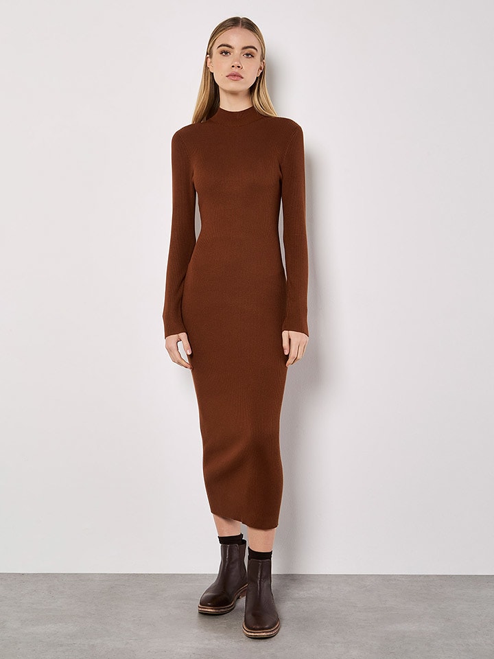 Apricot Sukienka w kolorze brązowym rozmiar: M