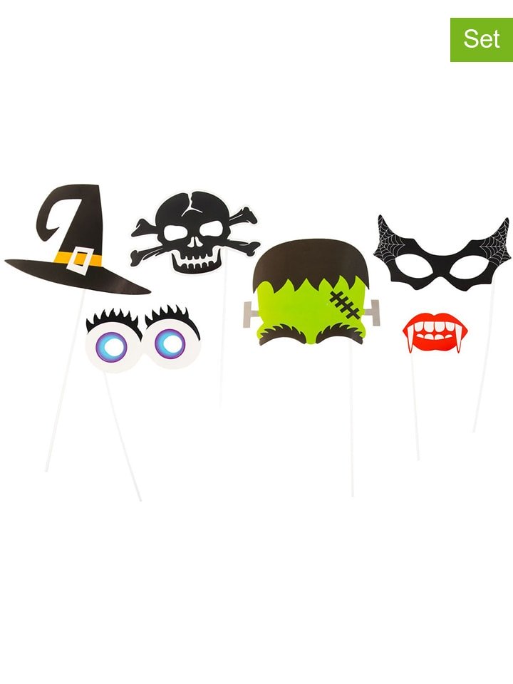 CHAKS 6-częściowy zestaw "Halloween" ze wzorem rozmiar: onesize