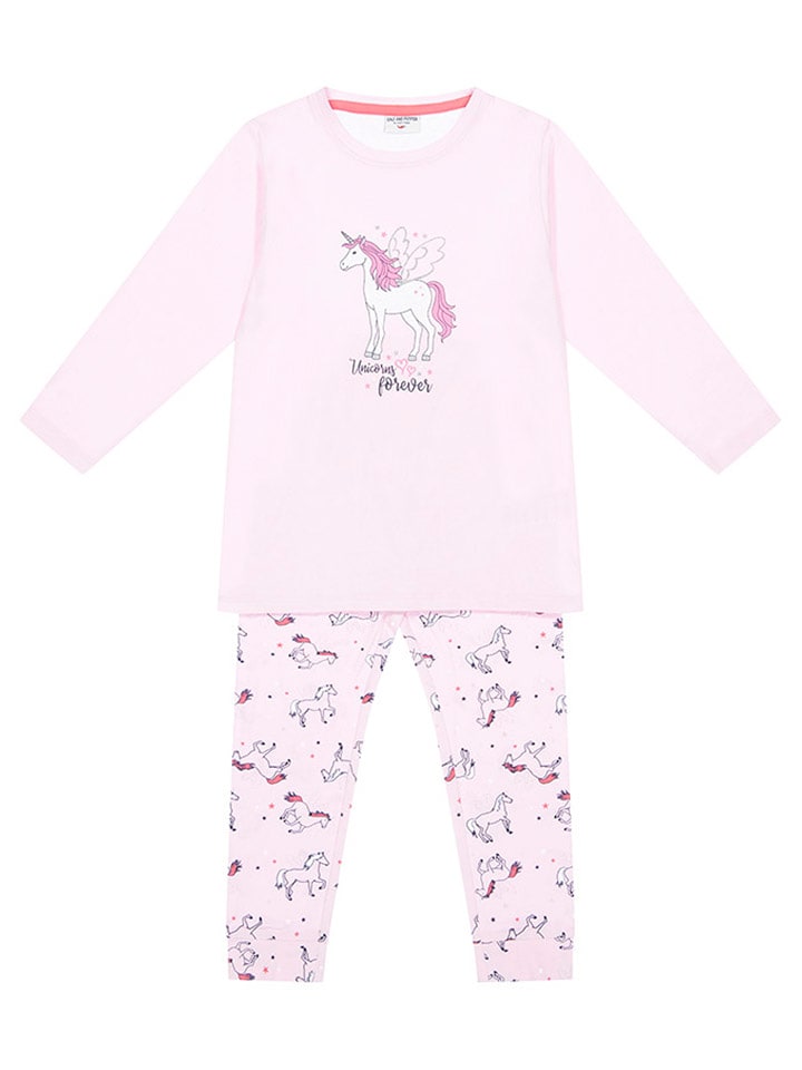 Salt and Pepper Piżama w kolorze jasnoróżowym rozmiar: 140/146