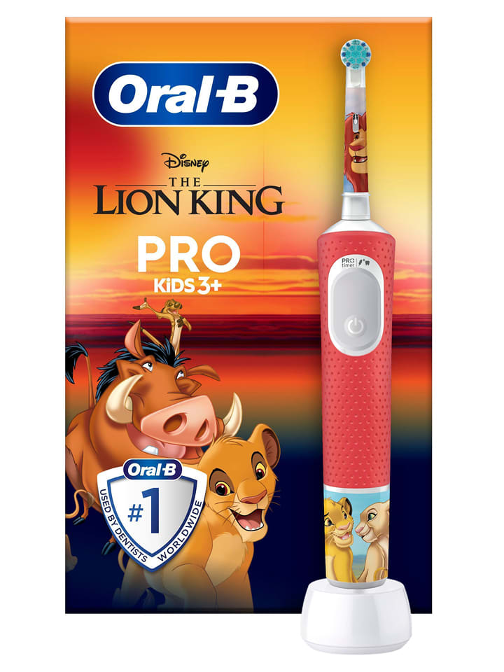 Oral-B Elektryczna szczoteczka "Vitality Pro 103 The Lion King" w kolorze czerwonym rozmiar: onesize