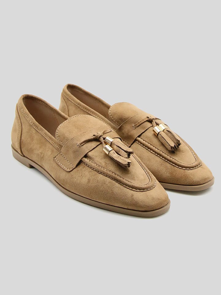 Bellucci Mokasyny w kolorze beżowym rozmiar: 39