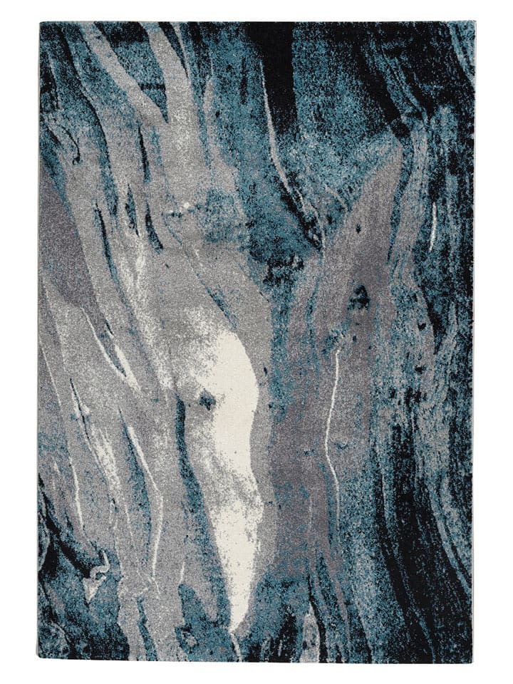 deco Rugs & Carpet Dywan "Milano" w kolorze szaro-niebieskim rozmiar: 110x170 cm