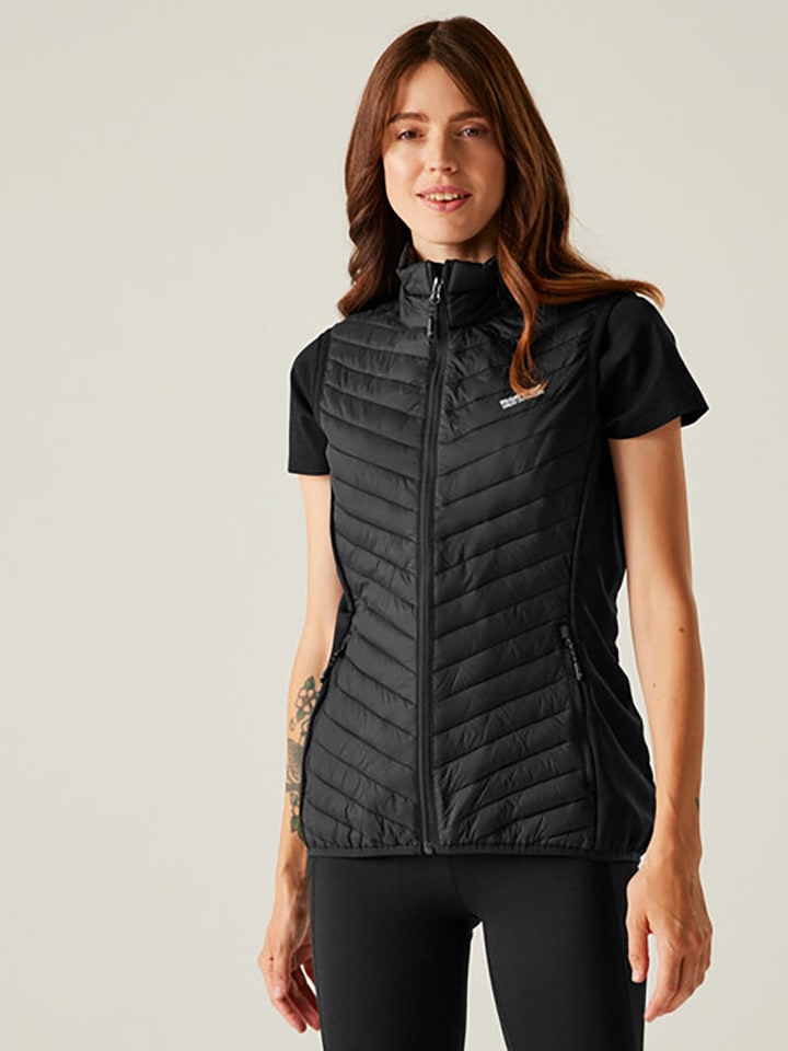 Regatta Kamizelka hybrydowa "Anderson" w kolorze czarnym rozmiar: 46