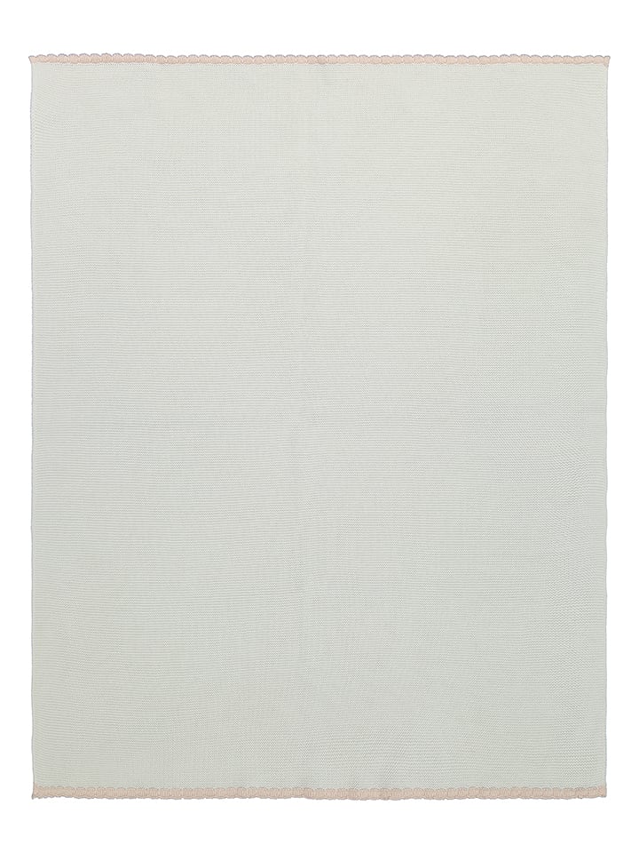 maryplaid Koc w kolorze kremowym rozmiar: 105x150 cm