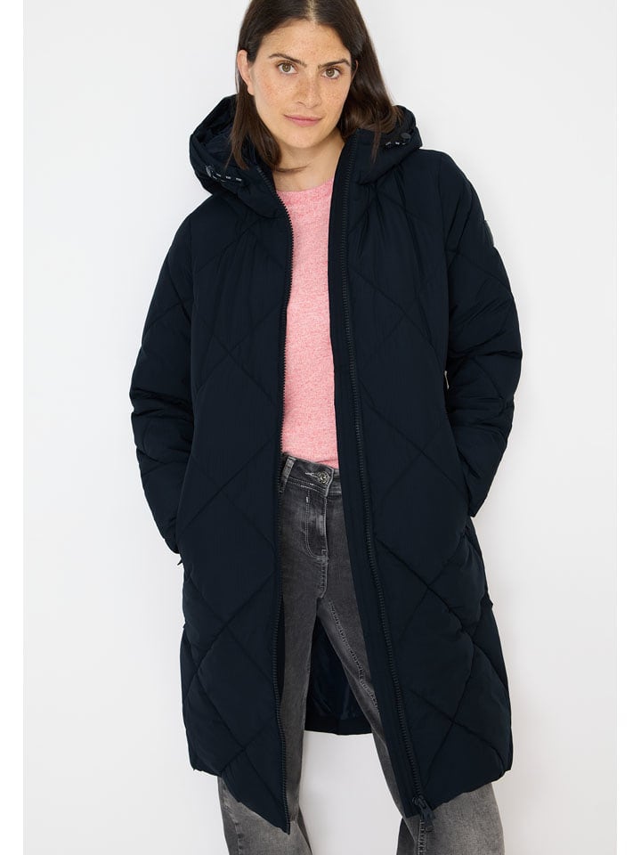 Cecil Płaszcz pikowany w kolorze granatowym rozmiar: XL