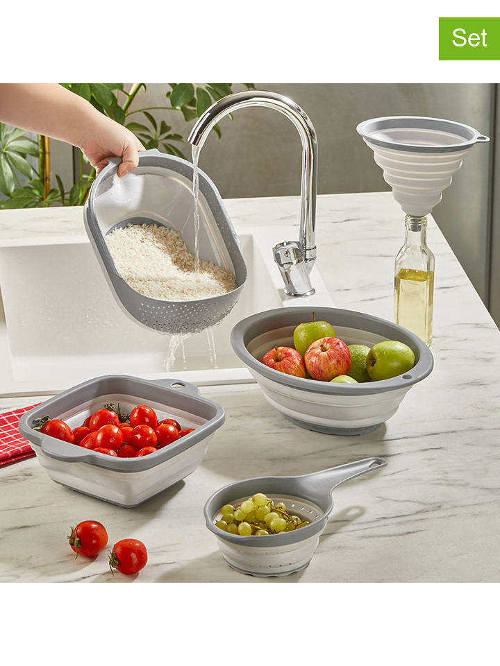 Violeta Home Sitka kuchenne (5 szt.) w kolorze szarym rozmiar: onesize