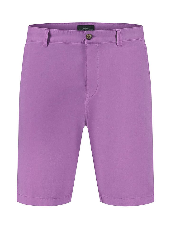 Fynch Hutton Bermudy w kolorze fioletowym rozmiar: W33