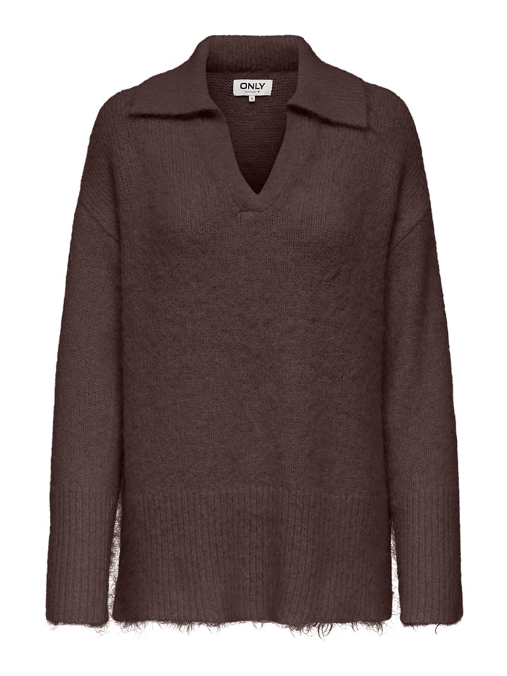 ONLY Sweter w kolorze brązowym rozmiar: M