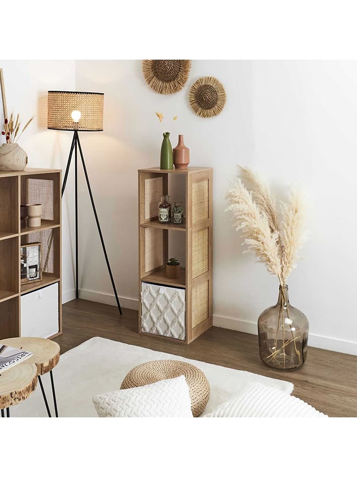Ethnical Life Regał stojący w kolorze jasnobrązowym - 34 x 99 x 32 cm rozmiar: onesize