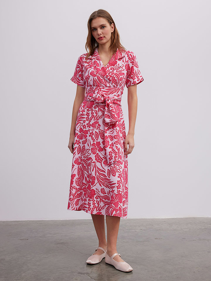 BGN Sukienka w kolorze jasnoróżowo-różowym rozmiar: 40