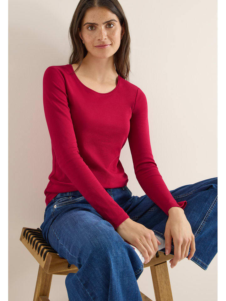 Cecil Koszulka w kolorze czerwonym rozmiar: XS