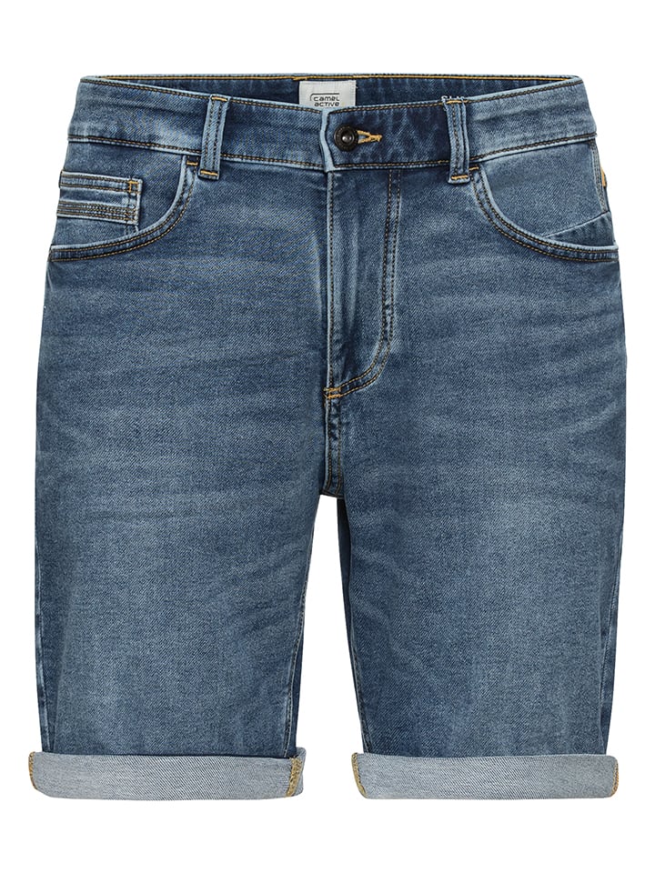 Camel Active Szorty dżinsowe w kolorze niebieskim rozmiar: W40