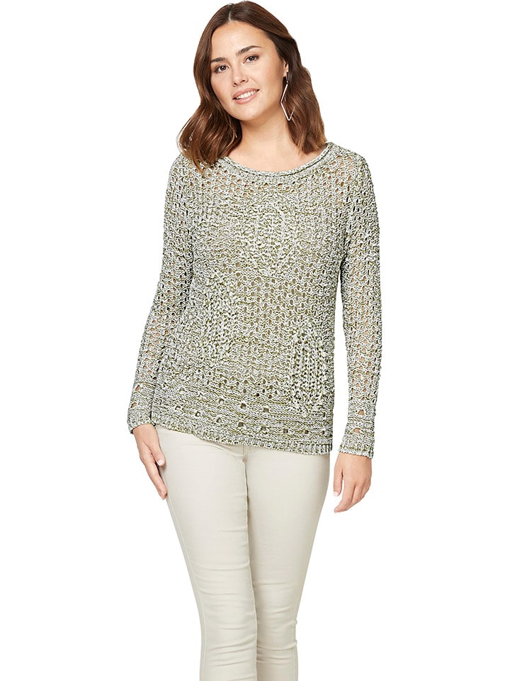 WITT WEIDEN Sweter w kolorze zielonym rozmiar: 42