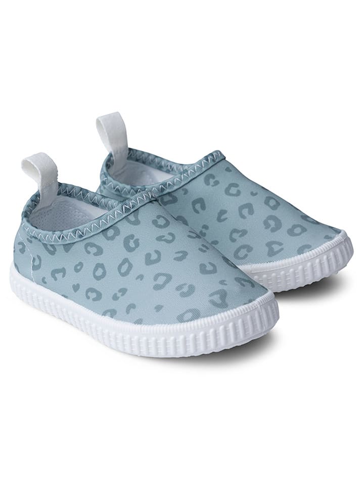 Swim Essentials Buty kąpielowe "Green Leopard" w kolorze zielonym rozmiar: 29