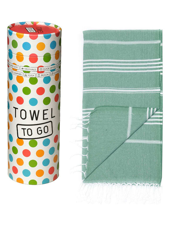 Samimi Chusta hammam w kolorze turkusowym - 180 x 100 cm rozmiar: onesize