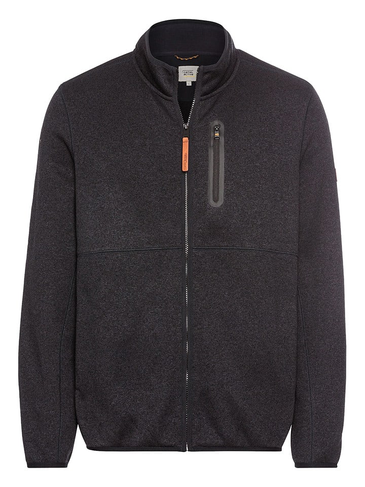 Camel Active Kurtka polarowa w kolorze czarnym rozmiar: XL
