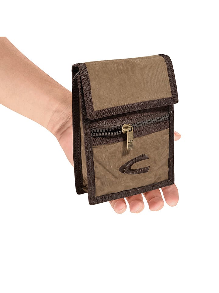 Camel Active Portfel "Journey" w kolorze szarobrązowym - 11,5 x 16,5 x 1 cm rozmiar: onesize