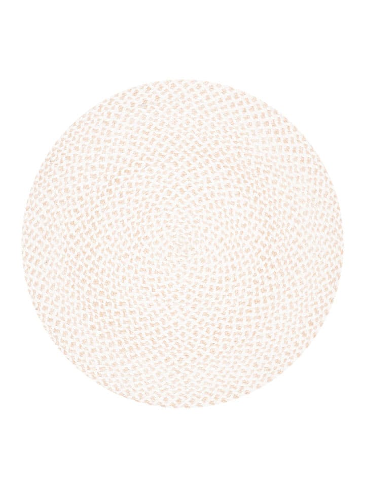 Safavieh Dywan "Braided" w kolorze kremowym rozmiar: 152x152 cm