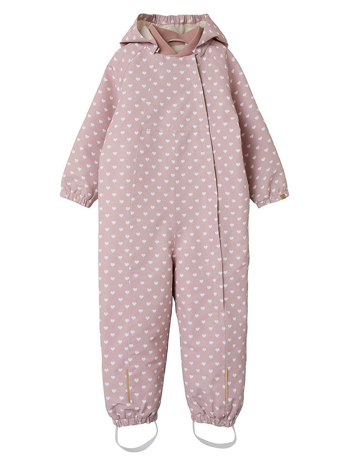 Lil Atelier Kombinezon przeciwdeszczowy "Flamint" w kolorze jasnoróżowym rozmiar: 92