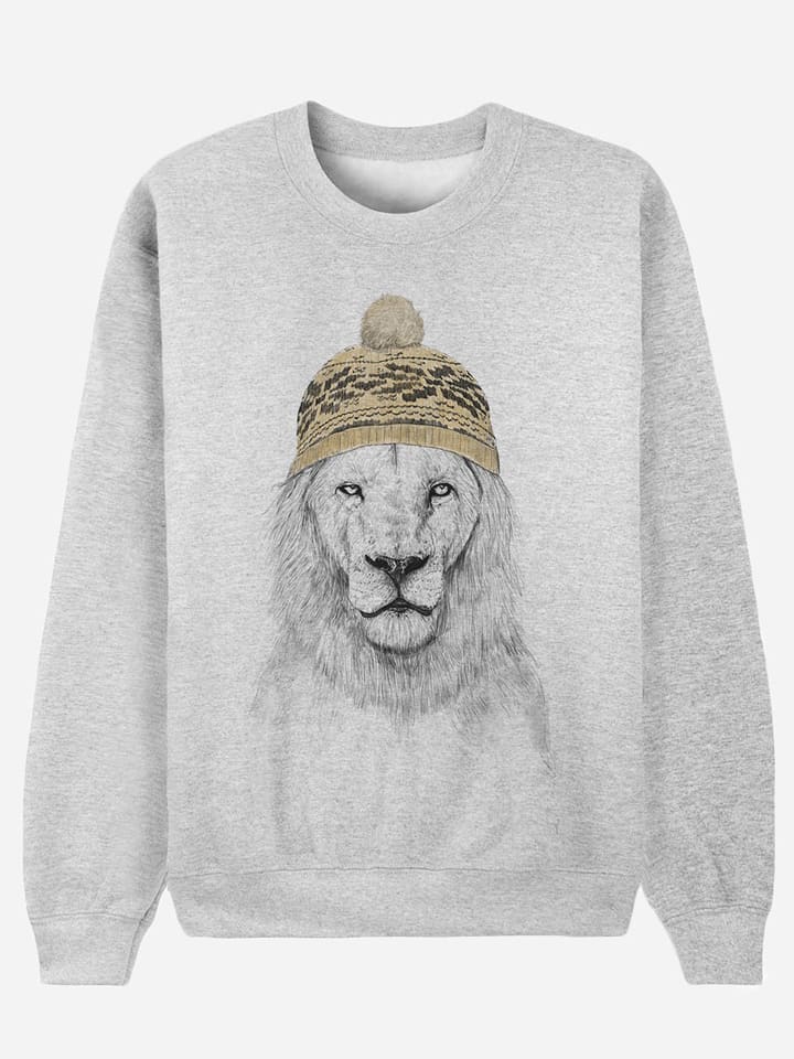 WOOOP Bluza "Winter is coming" w kolorze szarym rozmiar: S