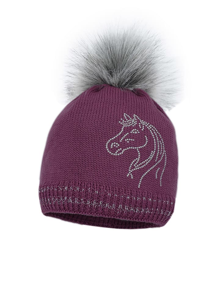 MaxiMo Czapka w kolorze fioletowym rozmiar: 49 cm
