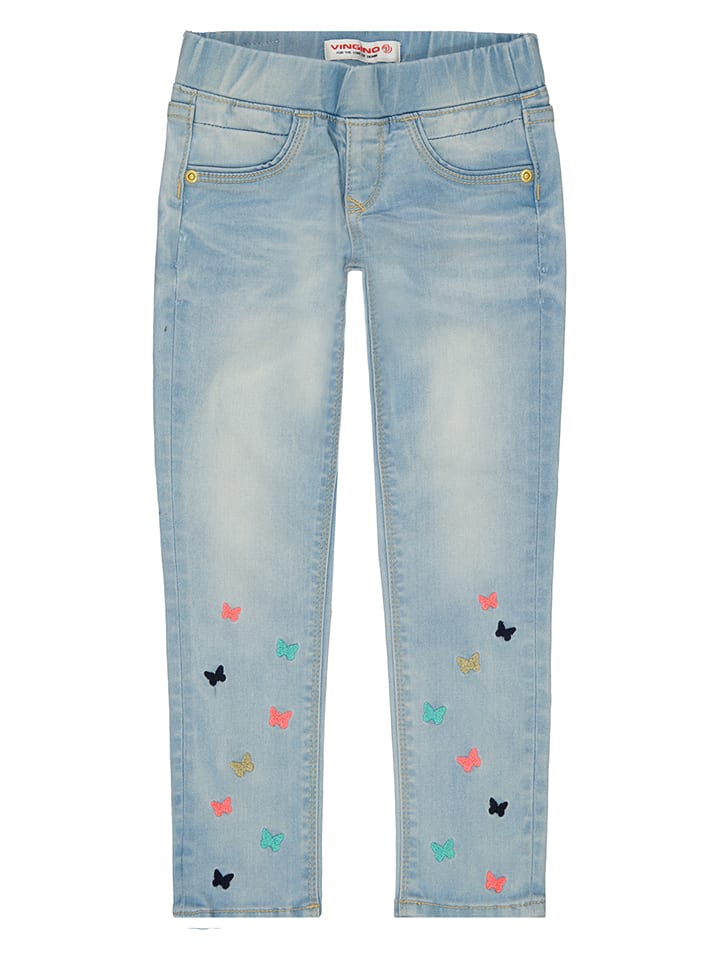 Vingino Dżinsy w kolorze błękitnym rozmiar: 104