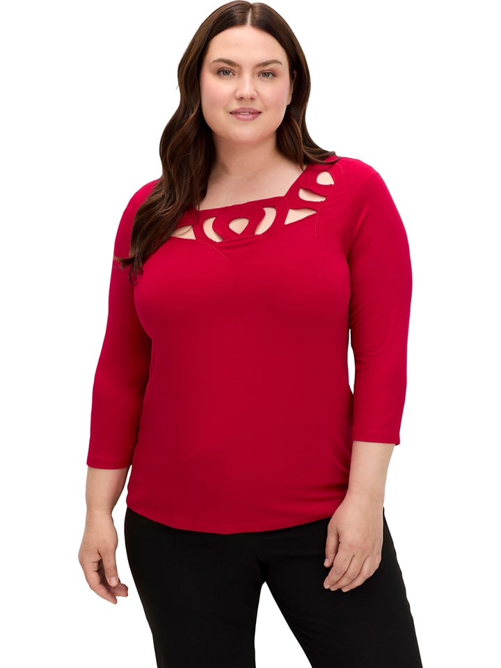 WITT WEIDEN Bluzka w kolorze czerwonym rozmiar: 48