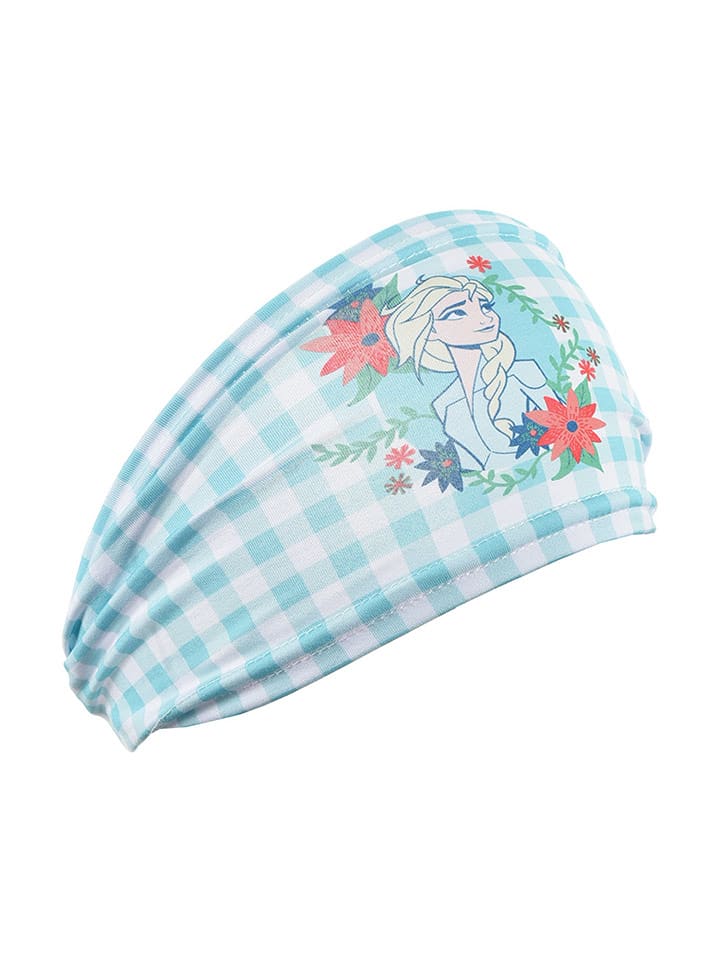 Disney Frozen Opaska "Kraina Lodu" w kolorze błękitnym do włosów rozmiar: onesize