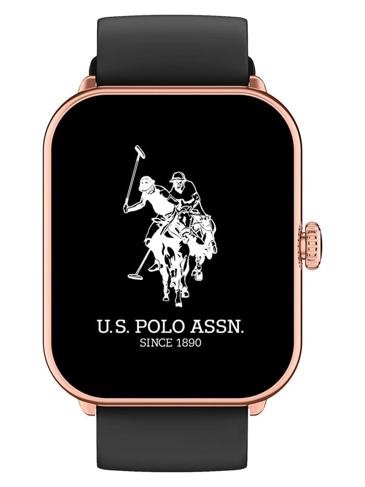 U.S. Polo Assn. Smartwatch w kolorze różowozłoto-czarnym rozmiar: onesize