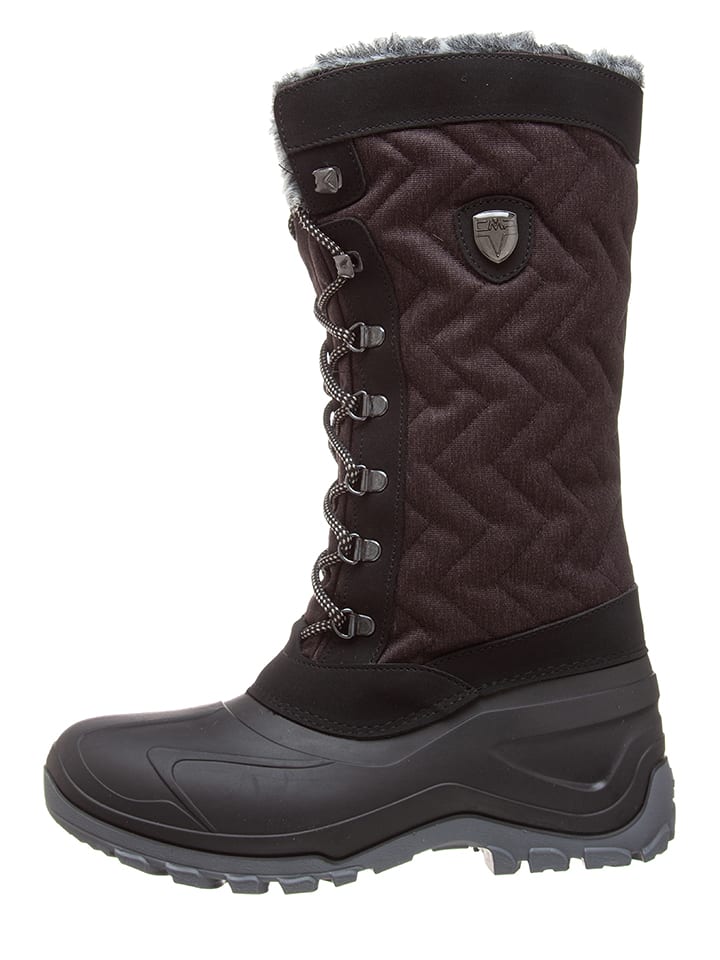 CMP Kozaki zimowe "Nietos" w kolorze czarnym rozmiar: 38