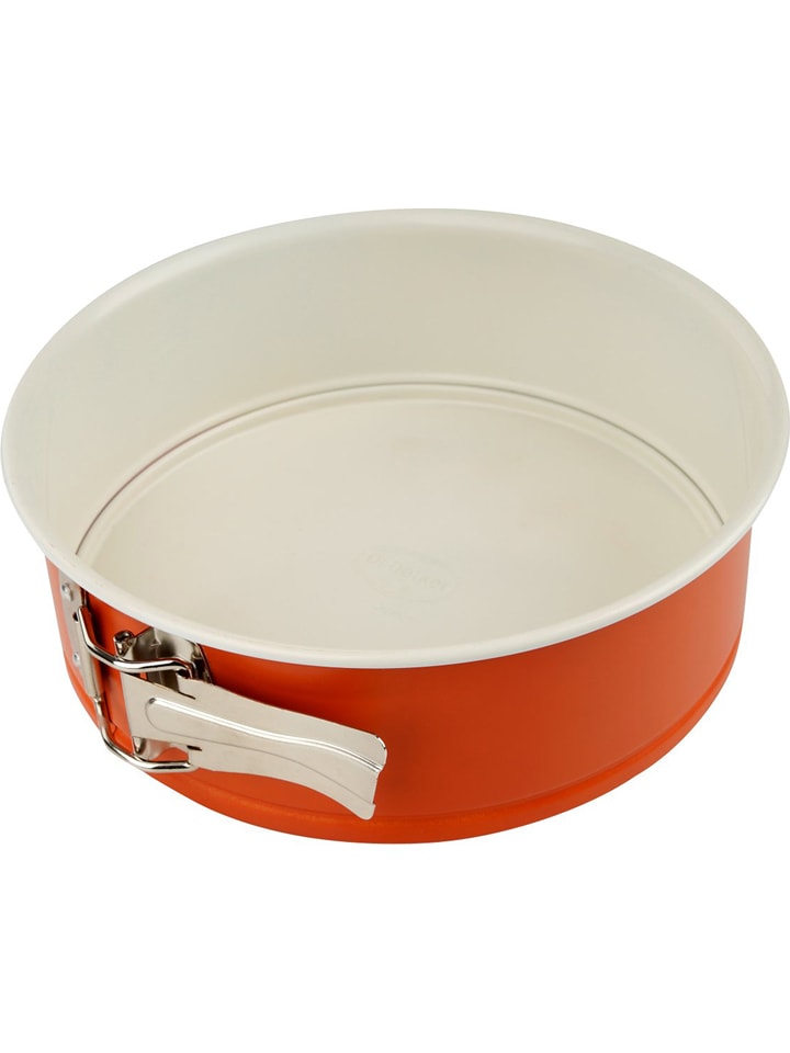 Dr. Oetker Tortownica w kolorze biało-pomarańczowym - Ø 20 cm rozmiar: onesize