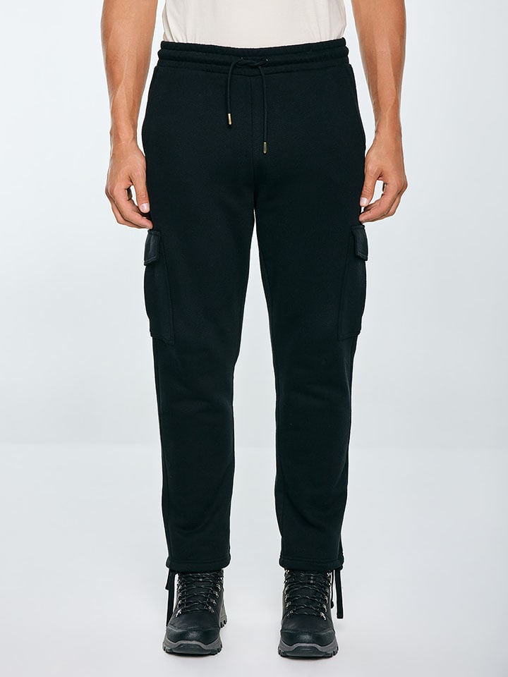 BIG STAR Spodnie dresowe w kolorze czarnym rozmiar: S