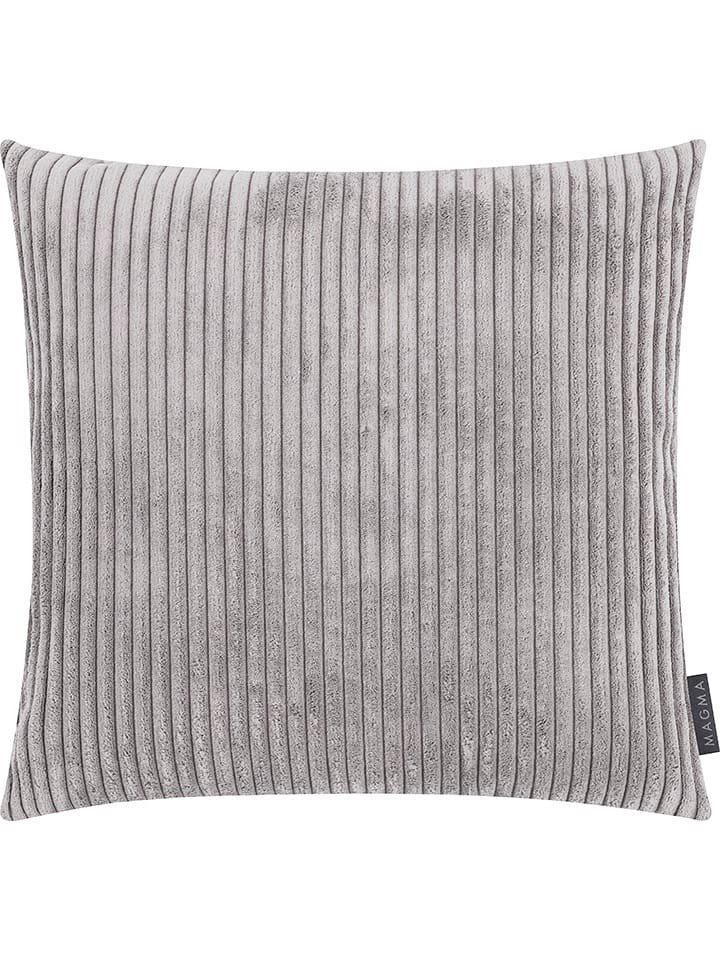 Magma Heimtex Poszewka "Shara" w kolorze szarym na poduszkę - 45 x 45 cm rozmiar: onesize