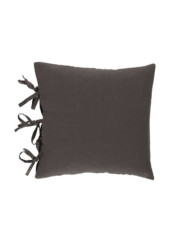 Ellos Home Poszewka "Candice" w kolorze czarnym na poduszkę rozmiar: 50x50 cm