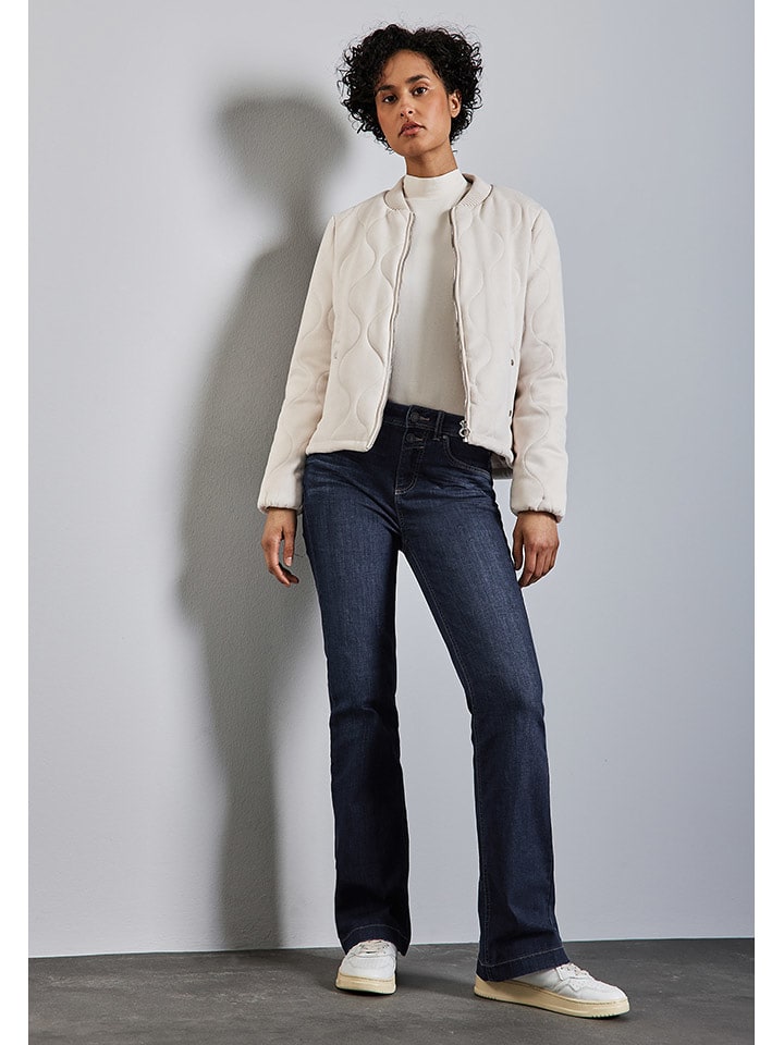 Street One Dżinsy - Skinny fit - w kolorze granatowym rozmiar: W28/L30