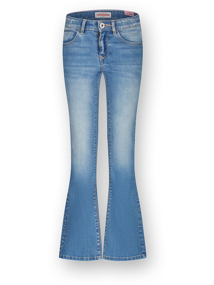 Vingino Dżinsy - Slim fit - w kolorze błękitnym rozmiar: 98