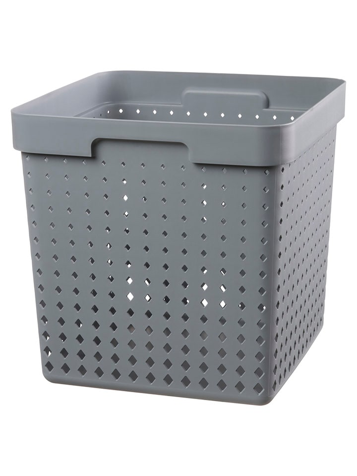 NHG Kosz w kolorze szarym - 29,6 x 29,6 x 29,6 cm rozmiar: onesize