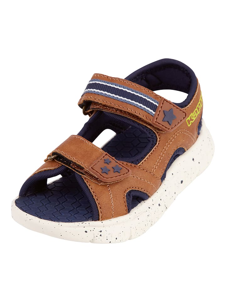 Kappa Sandały w kolorze jasnobrązowym rozmiar: 34