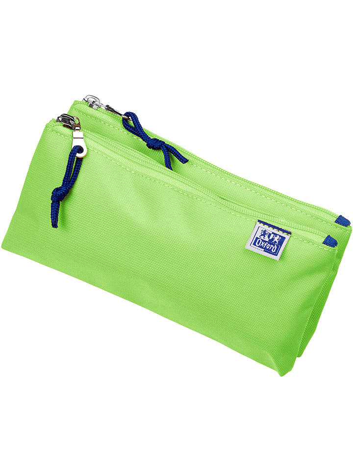 Oxford Piórnik w kolorze jasnozielonym - 23 x 12 x 3 cm rozmiar: onesize