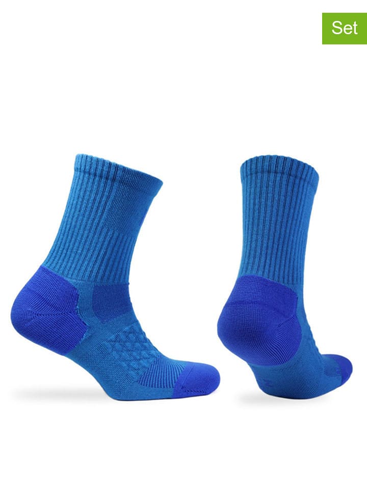 Norfolk Skarpety funkcyjne (3 pary) w kolorze niebieskim rozmiar: 39-42