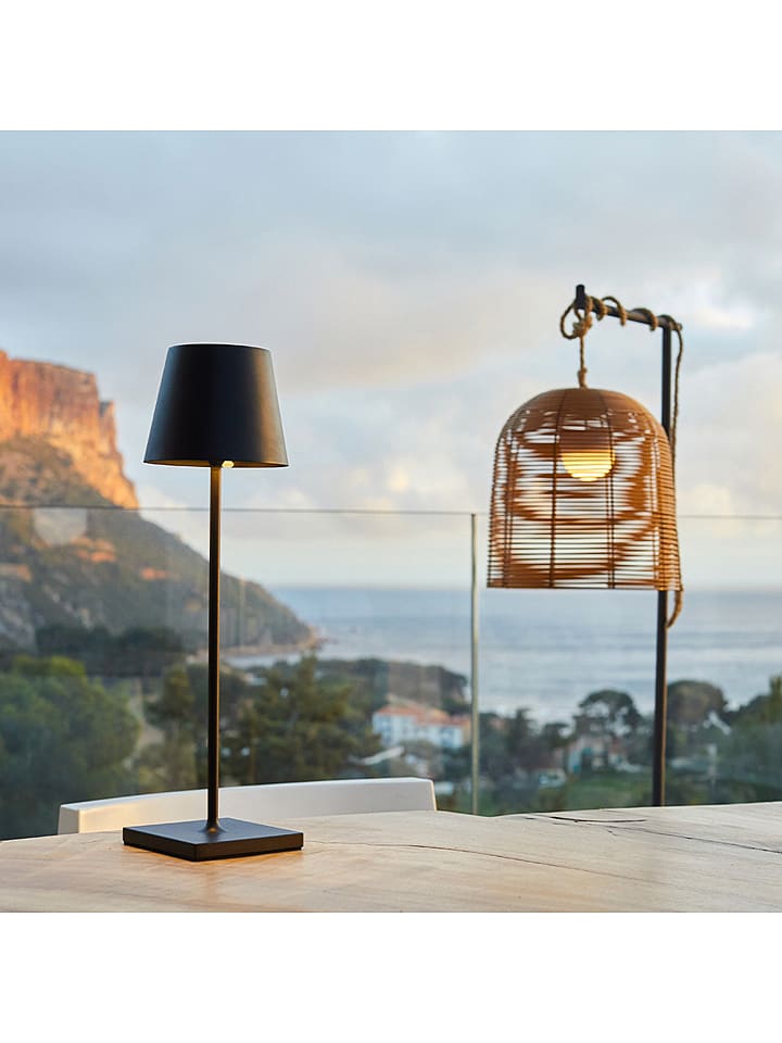 lumisky Lampa zewnętrzna LED "Kelly" w kolorze czarnym - wys. 38 x Ø 10 cm rozmiar: onesize