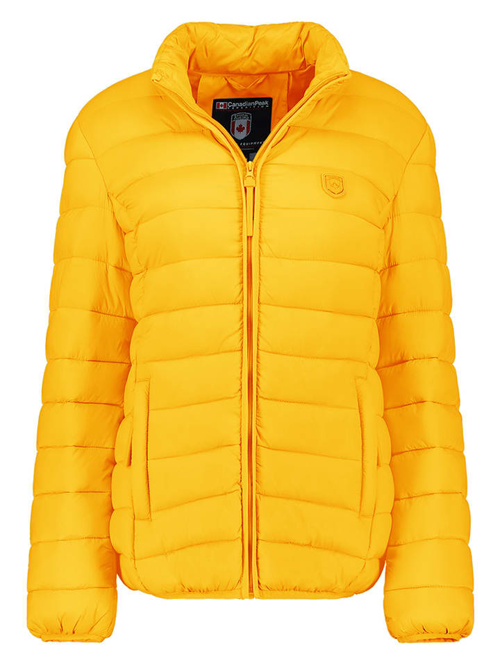 Canadian Peak Kurtka pikowana "Akitaleak" w kolorze żółtym rozmiar: XL